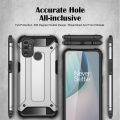 Lenuo for OnePlus Nord N100 Case TPU+PC Hybrid Back Cover. 