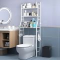 3 Tier Metal Toilet Storage Rack (White). 