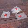 2000Pcs 5.5 X 7Cm Pyramid Tea Bag Filter Nylon Tea Bag Single String Label Transparent Empty Tea Bag. 