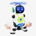 Dancing Robot With 3D Flashing Lights And Music, 360 Degree Rotation Robot Toy For Kids. 