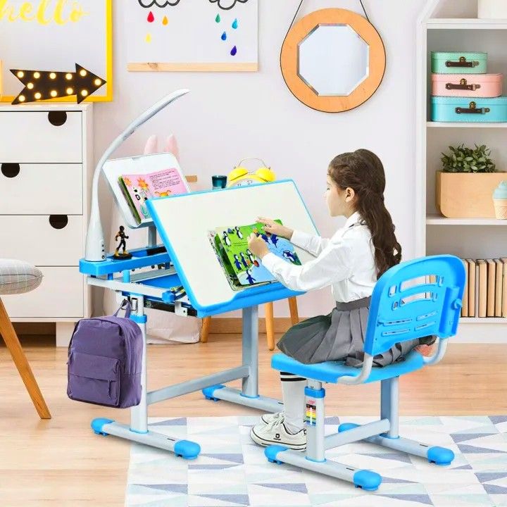 EduDesk Pro – Ergonomic Kids Study Table with Chair | Daraz.com.np