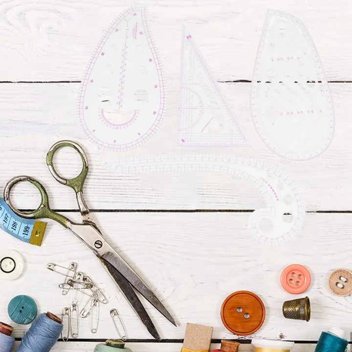 Sewing%20Ruler%20Set%20(4%20Pcs)%20-%20Metric%20Ruler%20Set%20French%20Curve%20Pattern%20Grading%20Ruler%20Dressmaking%20Drawing%20Drafting%20Measure%20Template%20Tools%204%20Style%20For%20Designers%20-%20Image%204