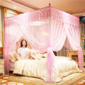 Luxurious Box Design Maharaja Jhool Canopy Mosquito Net For King/Queen/Double Beds | Keeps Away Insects & Mosquitoes. 