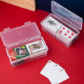 New Transparent Plastic Boxes Playing Cards Container PP Storage Case Packing Poker Game Card Box For Board Games Huiye. 