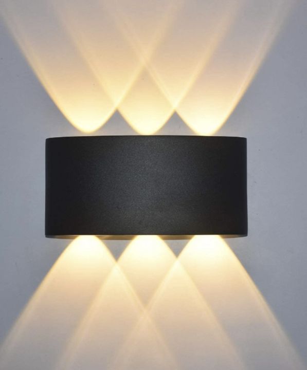 3+3 Wall Light Outdoor IP67 Waterproof High Brightness 6Watts For both interior and exterior