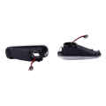 Car LED Side Marker Turn Signal Light Yellow Running Light Position Lamp Parts for 1995-2000 Black. 