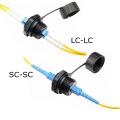 Lc To Lc Sc To Sc Socket Ip68 M25 Computer Network Sclc Fiber Optic Patch Cord Cable Waterproof Connector Aviation Plug. 