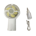 NAMUNY Misting Fan Portable Handheld Fan, 4000mAh Handheld Misting Fan Rechargeable Power Bank,Cooling Water Fan for Travel. 