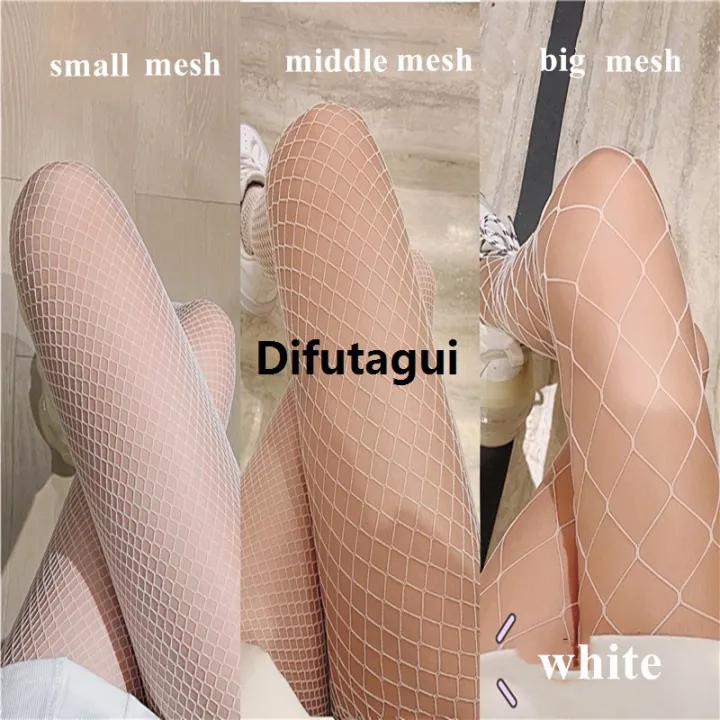 Difutagui%20Women's%20Long%20Fishnet%20Body%20Stockings%20Fish%20Net%20Pantyhose%20Mesh%20High%20Quality%20Nylon%20Tights%20Lingerie%20Black%20Thigh%20High%20Waist%20Hosiery%20-%20Image%202