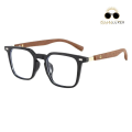 Side Wooden Frame Blue Ray Cut Prescription Glasses For Unisex | Prescription Glass For Unisex | Blue Ray Cut Sunglasses For Men. 