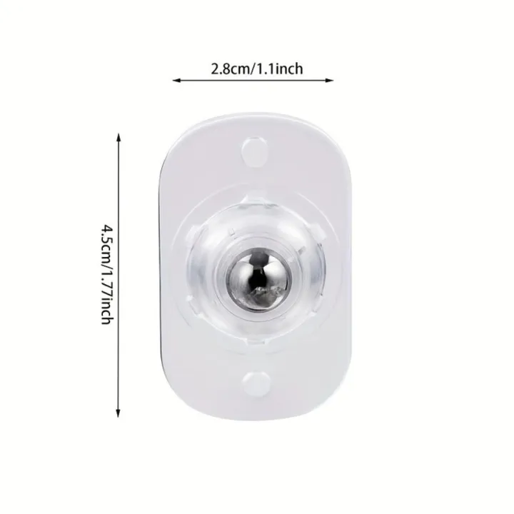 4pcs%20Durable%20Self%20Adhesive%20Universal%20Wheel%20Mute%20Ball%20360%C2%B0%20Rotating%20Furniture%20Casters%20Wheels%20Stablize%20Furniture%20Move%20Accessories%20-%20Image%202