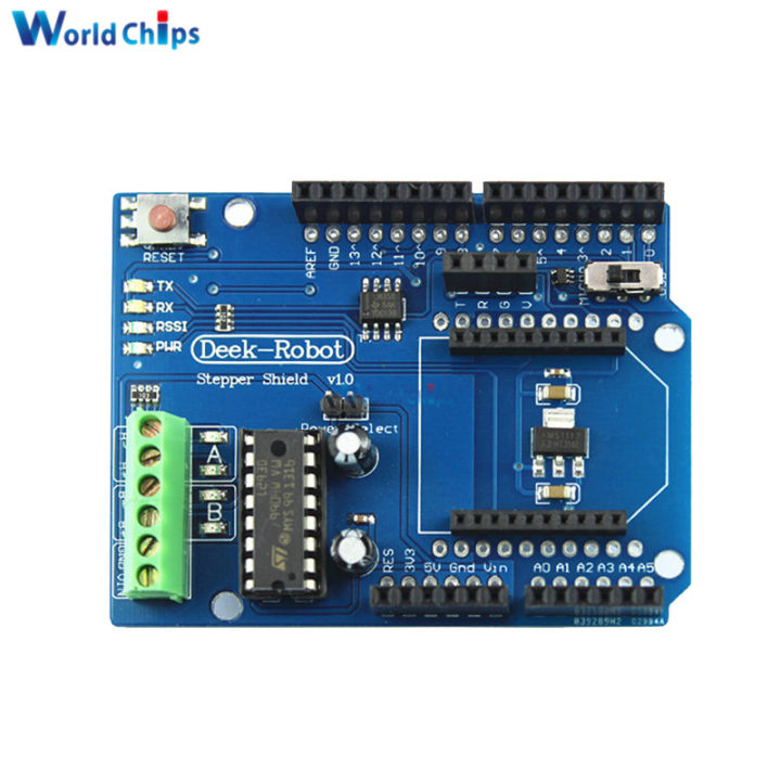 L293 L293D Wireless Proto Stepper Shield Motor Driver Control Board Expansion Board For Arduino IDE R3 XBee Compatible One
