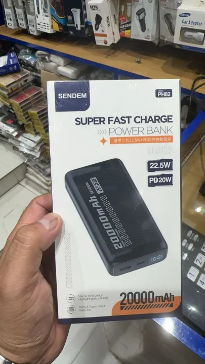 Sendem%20PH82%2022.5W%20Super%20Fast%20Charging%20PD20W%20LED%20Display%2020000mah%20Powerbank%20-%20Image%202