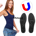 Difutagui High Quality 18 Magnets Magnetic Massage Insoles Foot Acupressure Luxury Shoe Pads Therapy Slimming Insoles for Weight Loss Cutting Pads. 