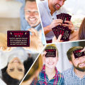 A Set Couple Game 50Cards Outdoor Sport Night Desktop Games Interactive Toys Prop Card Ask Or Answer Truth Or Dare English Play. 