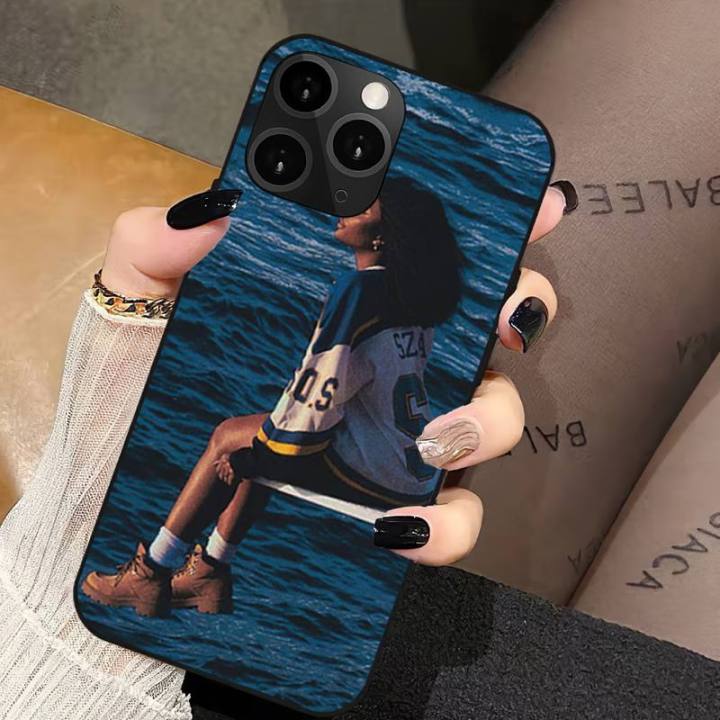 Singer%20SZA%20SOS%20Phone%20Case%20For%20iPhone%2011%2012%20Mini%2013%2014%20PRO%20XS%20MAX%20X%20XR%206%207%208%20Plus%20Shell%20-%20Image%202