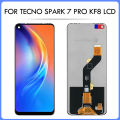 6.6 KF8 LCD For Tecno Spark 7 Pro LCD Display Screen Touch Sensor Digitizer Assembly Spark 7pro Replacement Parts. 