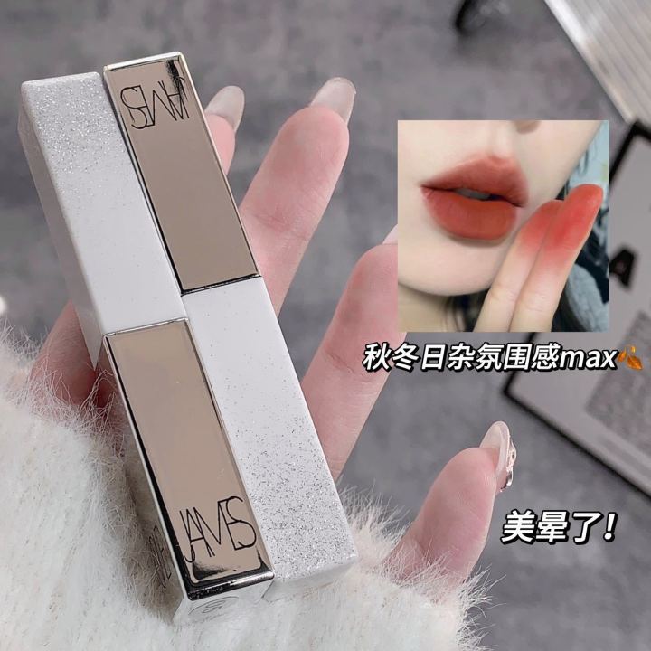 Owen%20james%20small%20silver%20tube%20lipstick%20lipstick%20matte%20matte%20matte%20velvet%20not%20easy%20to%20fade%20student%20party%20lipstick%20wholesale%20women%20-%20Image%204