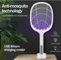 Mosquito Bat With Standing Base For Automatic Power On Mode. 