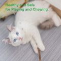 15Pcs Natural Silvervine Sticks for Matatabi Chew Sticks Teeth Molar Chew Toys for Cat Teeth Cleaning. 