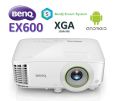 BenQ EX600 Wireless Smart Projector (Android | Wi-Fi | Bluetooth | XGA | 3600 Lumens | 5000~15000Hrs Lamp | HDMI | USB-A | 2W Speaker | PC-Free). 