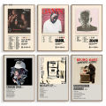 Discounts Music Album Covers Poster Rapper Hiphop Singer Album Covers Canvas Painting Wall Art Pictures Room Decor. 