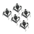 Push Button Switch 4 Pin 5 Pcs. 