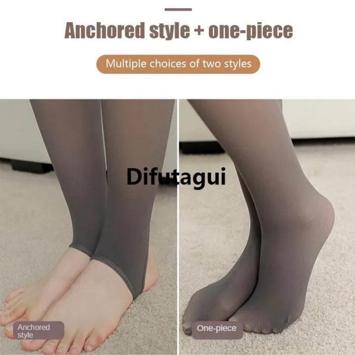 Difutagui%20Women%20Winter%20Leggings%20Warm%20Tights%20Translucent%20Pantyhose%20Stockings%20Original%20Fleece%20Ladies%20Thermal%20Wool%20Pants%20Elastic%20High%20Waist%20Socks%20-%20Image%204