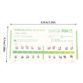 20Pcs/Pack Dental Orthodontic Metal Braces Bracket Mini Roth/MBT/Edgewise 022 Slot Dentist Bracket Dental Metal Bracket. 