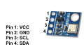 BMP180 Pressure Sensor[1 pcs]. 