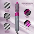 Professional 5 In 1 Hair Dryer & Volumizing Brush / Air Wrap styled Hair Dryer And Styler Electric Hot Air Brush. 