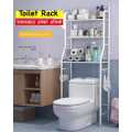 3 Tier Laundry Bathroom Storage Rack Above Washing Machine And Toilet Washers & Dryers , Space Saving, Iron Bath Towel Cloth Stand Storage Holder. 