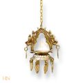 Brass Khadullu Small - 4 inches | Hanging Panas |  Dalucha. 