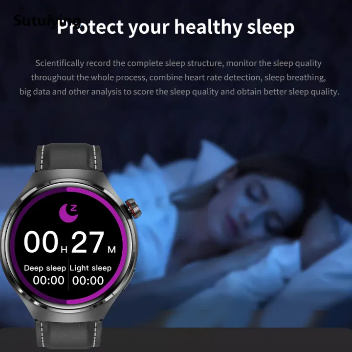 Sutuiying%202025%20New%20GT%20Series%204%20Pro%20Smart%20Watch%20Men%20AMOLED%20HD%20Screen%20Bluetooth%20Hot%20Selling%20Call%20GPS%20NFC%20Heart%20rate%20Waterproof%20Smart%20Watch%20For%20HUAWEI%20-%20Image%206