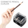 Double Holes Precision Lipstick Cosmetic Pencil Sharpener For Eyebrow Lip Liner Eyeliner Pencil Girls Gift School Supplies. 