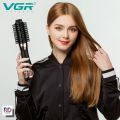VGR V-492 Professional Hot Air Brush Volumizer for Women – 1000W Styling Tool with Ionic Technology, 3 Heat Settings, Detangling Bristles, Hair Dryer & Straightener Combo, Ideal for Blowouts, Volume & Smooth Shine Finish. 