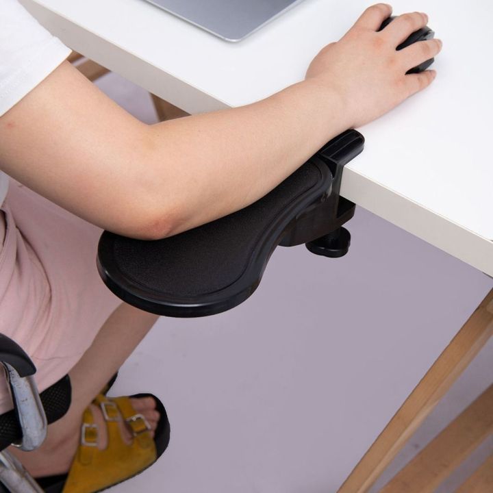 Creative%20Rotating%20Computer%20Arm%20Rest%20Pad%20Adjustable%20Ergonomic%20Keyboard%20Armrest%20Extender%20Attachable%20Desktop%20Wrist%20Rest%20Support%20for%20Home&Office%20-%20Image%203
