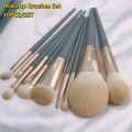 New models on sale 10PCS Makeup Brushes Set Blue Professional Eyeshadow Eyebrow Concealer Makeup Brush. 