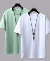 Premium Quality Cotton Solid T-shirt Combo For Men - Fashion | T-Shirts For Men | Men's Wear | Men's T-Shirts |. 
