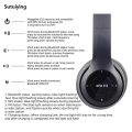 Sutuiying P47 Wireless Bluetooth Headphone With Microphone Foldable Headsets Hot Selling Bass HiFi Sound Music Stereo Earphone For Smartphones TV Game. 