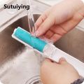 Sutuiying transparent bag Lint Rollers Water Sticky Pet Hair Remover Dust Catcher Suction Fluff Carpet Wool Sheets Clothes Cleaning Tool Washable Brushes. 