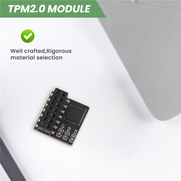Tcm Module Tpm TPM Module TPM2.0 for TPM SPI Parallel Trusted Platform Module | Daraz ...
