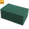 Green Scouring Pads For Dishes Scrub Pad Scouring Sponges Kitchen Cleaning Supplies (10 Pack). 