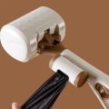 Portable Dog Pooper Scooper for Large Small Dogs, Dog Poop Scooper with Bag Attachment, Easy to Use for Grass, Dirt, Gravel, Indoor Outdoor Pet Poo Catcher on Walks (Brown). 