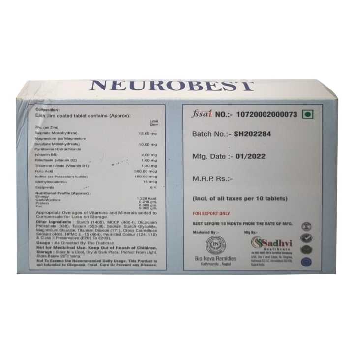 Bio-Nova%20Neurobest%20Tab%20%20Methylcobalamin,%20Pyridoxine%20Hydrochloride,%20Folic%20Acid%20&%20Zinc%20Tablets,%20Dietary%20Supplement%20(3X10%20Tablets)%20-%20Image%204
