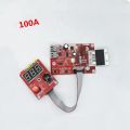 Double Pulse Encoder Spot Welding Current Time Control Panel Counting with Voltage Compensation Digital Display 100A. 