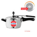 UNITED Steeltuff Stainless Steel Inner Lid Pressure Cooker - 2.5 LTRs. 