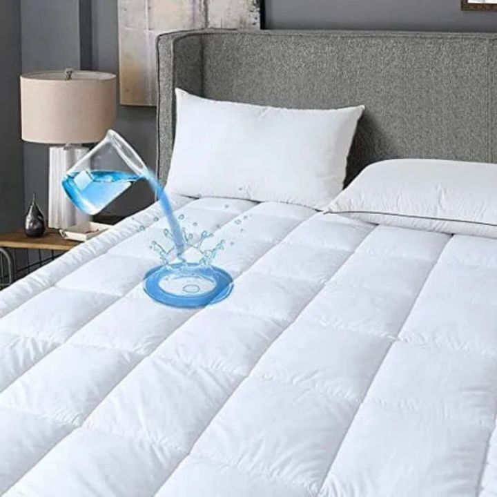 100%25%20Pure%20Cotton%20King%20Size%20Waterproof%20Mattress%20Protector%20(6x6.5ft)%20-%20Image%206