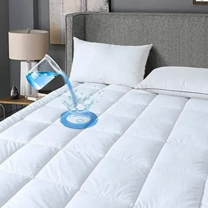 100%25%20Pure%20Cotton%20King%20Size%20Waterproof%20Mattress%20Protector%20(6x6.5ft)%20-%20Image%206