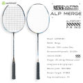 ALP-SPORTS BBQ3.0 MERGE Pro Badminton Racket 8U Ultralight (60g) Full T800 Carbon Fiber Tournament Grade with Himalayan High Altitude Technology. 
